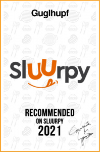 Guglhupf Sluurpy 2021 Auszeichnung